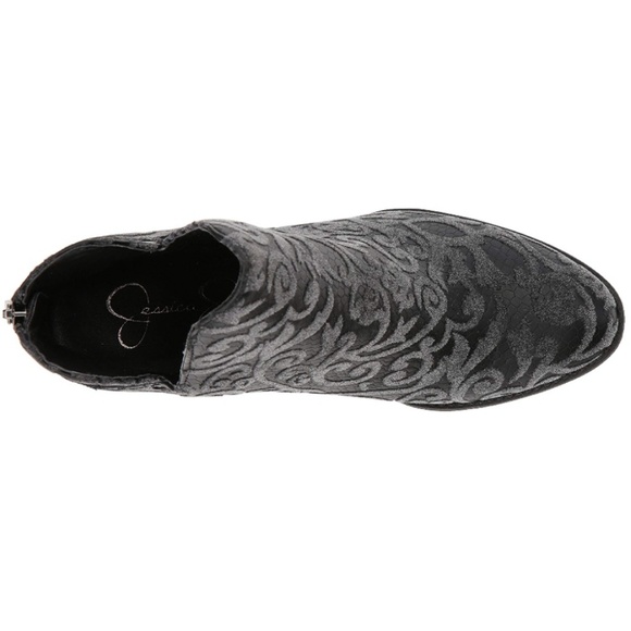 Sassy Jessica Simpson Western Ankle Booties - Picture 6 of 8